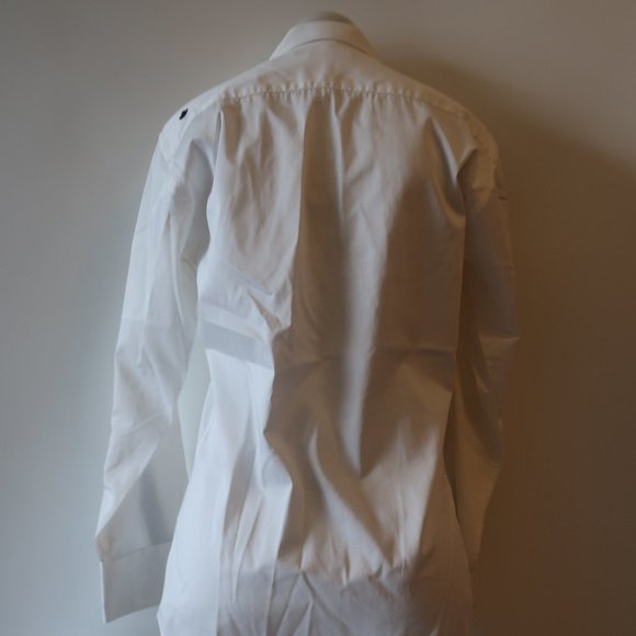 Womens Jared Lang White Black Designer Long Sleeve Button-Up Shirt S/P * - Picture 12 of 15